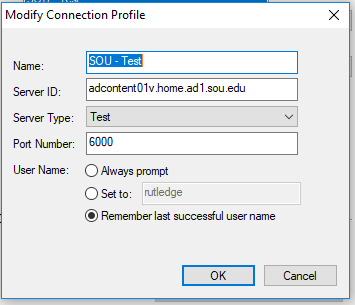 docim login profile prod